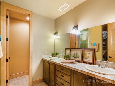 This custom home has incredible northwestern long range mountain on Mountain Air Country Club in North Carolina - for sale on GolfHomes.com, golf home, golf lot
