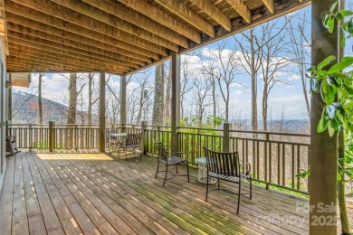 This custom home has incredible northwestern long range mountain on Mountain Air Country Club in North Carolina - for sale on GolfHomes.com, golf home, golf lot