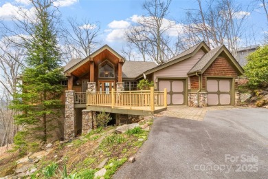 This custom home has incredible northwestern long range mountain on Mountain Air Country Club in North Carolina - for sale on GolfHomes.com, golf home, golf lot