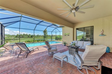 This fantastic three bedroom executive Angelina model style home on Sarasota National Golf Club in Florida - for sale on GolfHomes.com, golf home, golf lot