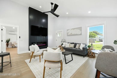 This fully renovated 4-bedroom, 2-bath home blends modern on Jacksonville Beach Golf Course in Florida - for sale on GolfHomes.com, golf home, golf lot