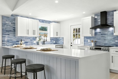 This fully renovated 4-bedroom, 2-bath home blends modern on Jacksonville Beach Golf Course in Florida - for sale on GolfHomes.com, golf home, golf lot