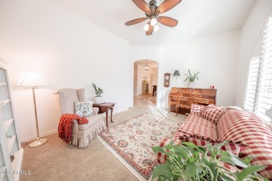 Welcome to your dream escape in paradise! This spacious on Estrella Mountain Ranch Golf Course in Arizona - for sale on GolfHomes.com, golf home, golf lot