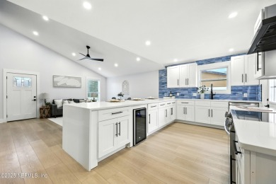 This fully renovated 4-bedroom, 2-bath home blends modern on Jacksonville Beach Golf Course in Florida - for sale on GolfHomes.com, golf home, golf lot