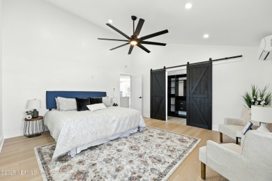 This fully renovated 4-bedroom, 2-bath home blends modern on Jacksonville Beach Golf Course in Florida - for sale on GolfHomes.com, golf home, golf lot