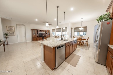 Welcome to your dream escape in paradise! This spacious on Estrella Mountain Ranch Golf Course in Arizona - for sale on GolfHomes.com, golf home, golf lot