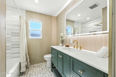 This fully renovated 4-bedroom, 2-bath home blends modern on Jacksonville Beach Golf Course in Florida - for sale on GolfHomes.com, golf home, golf lot