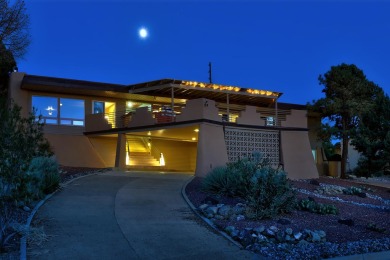 Welcome to this stunning Four Hills home with incredible city on The Canyon Club in New Mexico - for sale on GolfHomes.com, golf home, golf lot