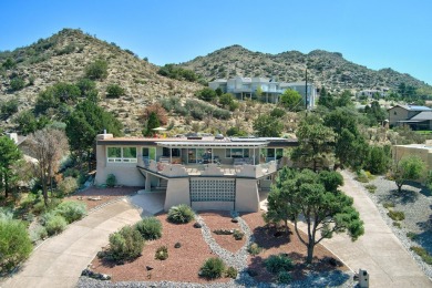 Welcome to this stunning Four Hills home with incredible city on The Canyon Club in New Mexico - for sale on GolfHomes.com, golf home, golf lot