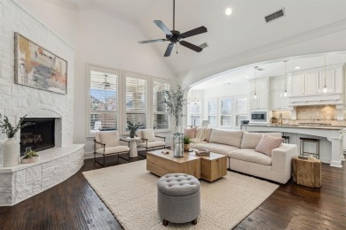 Step into luxury with this stunning one-story Highland-built on The Tribute At the Colony in Texas - for sale on GolfHomes.com, golf home, golf lot