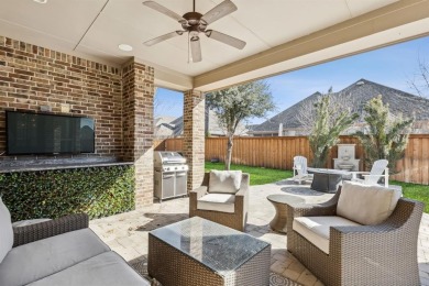 Step into luxury with this stunning one-story Highland-built on The Tribute At the Colony in Texas - for sale on GolfHomes.com, golf home, golf lot