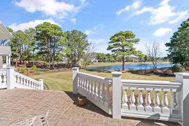 Stunning Custom Estate with Golf & Pond Views located on a on Members Club At St. James Plantation in North Carolina - for sale on GolfHomes.com, golf home, golf lot