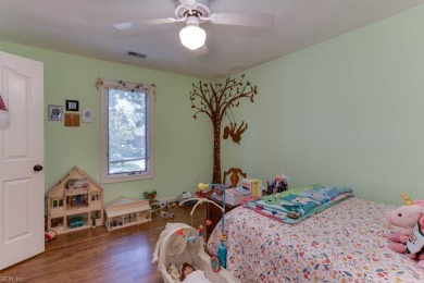 This lovely waterfront home is set on a quiet cul-de-sac on Cypress Point Country Club in Virginia - for sale on GolfHomes.com, golf home, golf lot