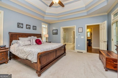 Southern Charm Meets Golf Course Living in Arbor Springs on Coweta Club in Georgia - for sale on GolfHomes.com, golf home, golf lot