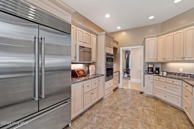 Stunning Custom Estate with Golf & Pond Views located on a on Members Club At St. James Plantation in North Carolina - for sale on GolfHomes.com, golf home, golf lot