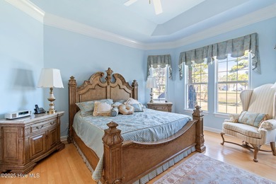 Stunning Custom Estate with Golf & Pond Views located on a on Members Club At St. James Plantation in North Carolina - for sale on GolfHomes.com, golf home, golf lot