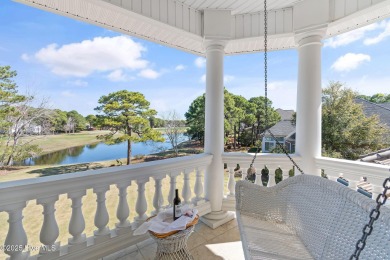 Stunning Custom Estate with Golf & Pond Views located on a on Members Club At St. James Plantation in North Carolina - for sale on GolfHomes.com, golf home, golf lot