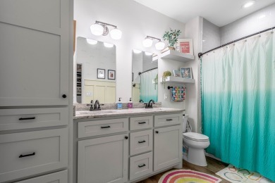 Charming Coastal Farmhouse on 1/2 Acre with Pond in Coveted on Lamar Golf Course in Texas - for sale on GolfHomes.com, golf home, golf lot