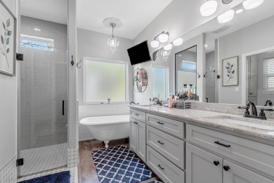 Charming Coastal Farmhouse on 1/2 Acre with Pond in Coveted on Lamar Golf Course in Texas - for sale on GolfHomes.com, golf home, golf lot
