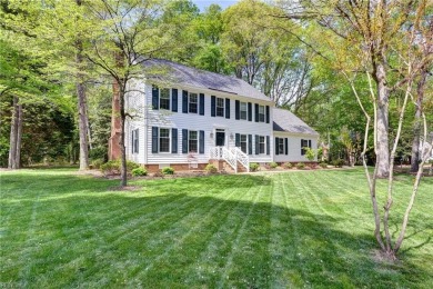 Impeccably maintained, classic colonial nestled in the heart of on Fords Colony Country Club in Virginia - for sale on GolfHomes.com, golf home, golf lot