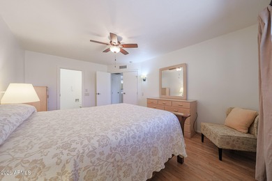 Light Bright furnished PUD in great location. Walking distance on Stardust Golf Course in Arizona - for sale on GolfHomes.com, golf home, golf lot