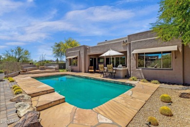 Enjoy breathtaking panoramic views of iconic landmarks including on Troon North Golf Club  in Arizona - for sale on GolfHomes.com, golf home, golf lot