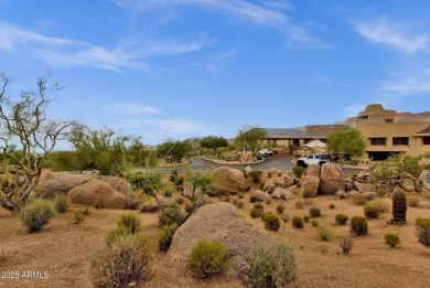 Enjoy breathtaking panoramic views of iconic landmarks including on Troon North Golf Club  in Arizona - for sale on GolfHomes.com, golf home, golf lot