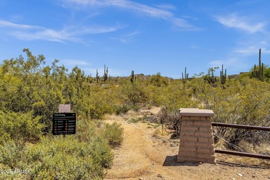 Enjoy breathtaking panoramic views of iconic landmarks including on Troon North Golf Club  in Arizona - for sale on GolfHomes.com, golf home, golf lot