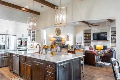 This custom-built Clark Construction home was thoughtfully on Bentwood Country Club in Texas - for sale on GolfHomes.com, golf home, golf lot