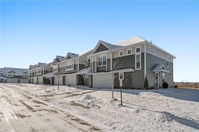 Step into modern elegance with this exceptional 2-story townhome on Chaska Town Course in Minnesota - for sale on GolfHomes.com, golf home, golf lot