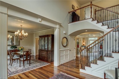 Exquisite offering in Salem Glen, overlooking the 14th Hole on Salem Glen Country Club in North Carolina - for sale on GolfHomes.com, golf home, golf lot