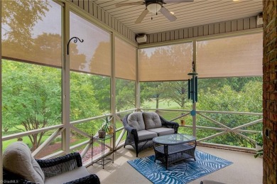 Exquisite offering in Salem Glen, overlooking the 14th Hole on Salem Glen Country Club in North Carolina - for sale on GolfHomes.com, golf home, golf lot