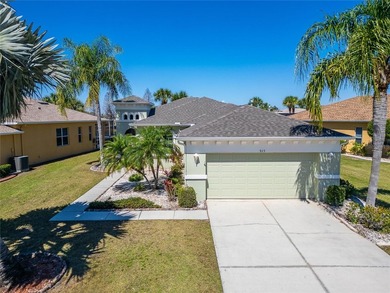 BRAND NEW ROOF | STUNNING GOLF & WATER VIEWS | PAVER LANAI | GAS on Sandpiper Golf Club in Florida - for sale on GolfHomes.com, golf home, golf lot