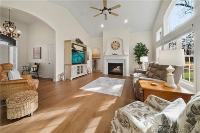 Step inside this stunning, updated villa perfectly positioned on on The Club At Porto Cima in Missouri - for sale on GolfHomes.com, golf home, golf lot