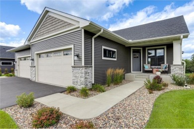 Step into this impeccable and stylish 3-bedroom, 3-bathroom on Cimarron Park Golf Course in Minnesota - for sale on GolfHomes.com, golf home, golf lot