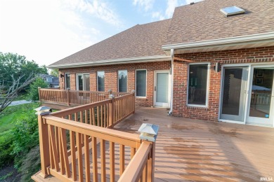 This home is a show-stopping 5-bedroom, 3.5-bath ranch-style on Spring Lake Country Club in Illinois - for sale on GolfHomes.com, golf home, golf lot