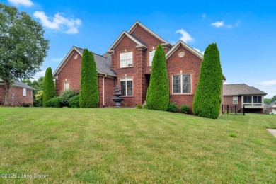 Welcome to this stately 4-bedroom, 3.5-bath home with 3,746 sq on Covered Bridge Golf Club in Indiana - for sale on GolfHomes.com, golf home, golf lot