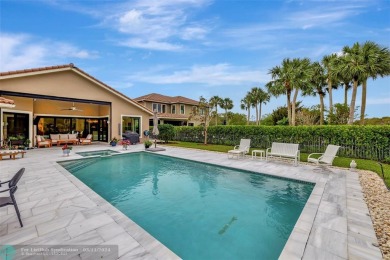 Fabulous, modern, elegant one story home with a 4 car garage.  4 on Parkland Golf Club in Florida - for sale on GolfHomes.com, golf home, golf lot