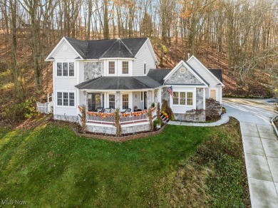 Wow! Stunning custom-built home with amazing lake views on a on Lake Mohawk Golf Club in Ohio - for sale on GolfHomes.com, golf home, golf lot