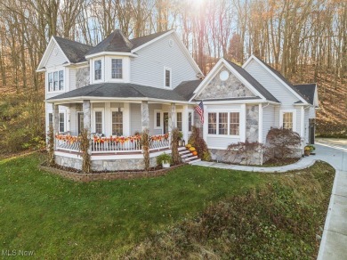 Wow! Stunning custom-built home with amazing lake views on a on Lake Mohawk Golf Club in Ohio - for sale on GolfHomes.com, golf home, golf lot