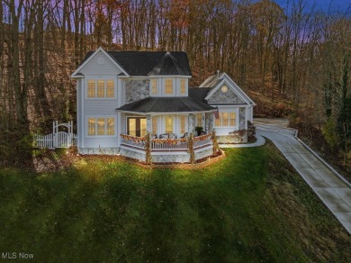 Wow! Stunning custom-built home with amazing lake views on a on Lake Mohawk Golf Club in Ohio - for sale on GolfHomes.com, golf home, golf lot