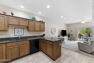 HOME IS FULLY FURNISHED! This move-in ready townhome offers an on Sunland Springs Golf Course  in Arizona - for sale on GolfHomes.com, golf home, golf lot