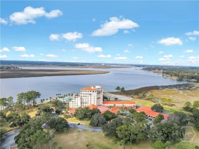 Tucked within private gates, this appealing waterfront condo is on Wilmington Island Club in Georgia - for sale on GolfHomes.com, golf home, golf lot