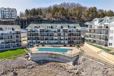 Waterfront walk-in unit with just a few steps at Cedar Heights on The Club At Old Kinderhook in Missouri - for sale on GolfHomes.com, golf home, golf lot