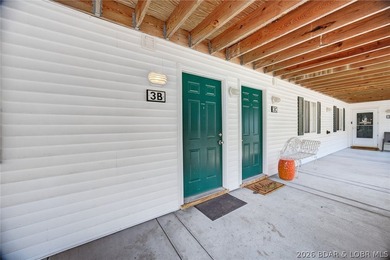 Waterfront walk-in unit with just a few steps at Cedar Heights on The Club At Old Kinderhook in Missouri - for sale on GolfHomes.com, golf home, golf lot