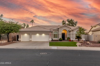 Mountain & Golf Views Welcomes you to this Stunning Upscale on The Legend at Arrowhead in Arizona - for sale on GolfHomes.com, golf home, golf lot