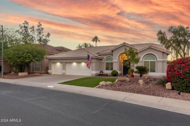 Mountain & Golf Views Welcomes you to this Stunning Upscale on The Legend at Arrowhead in Arizona - for sale on GolfHomes.com, golf home, golf lot