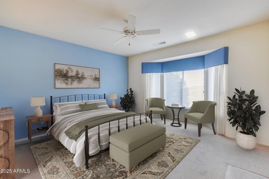 Retire in Style with Paid-Off Solar & Premium Upgrades! Enjoy on Desert Trails in Arizona - for sale on GolfHomes.com, golf home, golf lot