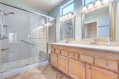 Retire in Style with Paid-Off Solar & Premium Upgrades! Enjoy on Desert Trails in Arizona - for sale on GolfHomes.com, golf home, golf lot