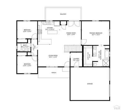 Fantastic open floor plan ranch home. Walkout basement partially on Hollydot Golf Course in Colorado - for sale on GolfHomes.com, golf home, golf lot